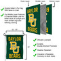 Baylor Bears Wordmark Garden Flag