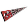 Georgia Bulldogs Throwback Retro Vintage Pennant Flag