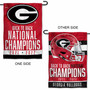 Georgia Bulldogs Football National Champions 2022 Garden Banner