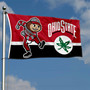 Ohio State Buckeyes Logo Flag