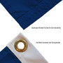 Samford University Bulldogs Stripes Flag