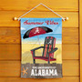 Alabama Crimson Tide Summer Vibes Decorative Garden Flag