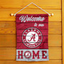 Alabama Crimson Tide Welcome To Our Home Garden Flag