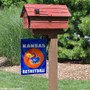 Kansas KU Jayhawks Basketball Garden Banner