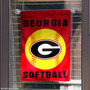 Georgia Bulldogs Softball Garden Flag