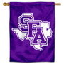 Stephen F. Austin Lumberjacks Logo Double Sided House Flag