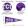 Texas Christian University Pennant