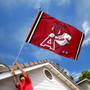 Arkansas Razorbacks Throwback Vault Logo Flag