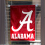 Crimson Tide Script A Garden Flag