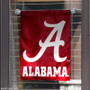 Crimson Tide Script A Garden Flag