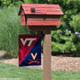 VA Tech Hokies vs Virginia Cavaliers House Divided Garden Flag