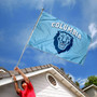Columbia Lions Athletic Logo Flag