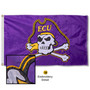 East Carolina University Nylon Embroidered Flag