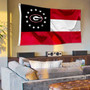 Georgia Bulldogs State of Georgia Flag