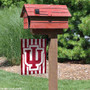 Indiana University Candy Stripe Garden Flag