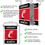 Cincinnati Bearcats Garden Flag