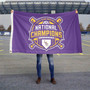 Louisiana State LSU Tigers 2023 College Baseball National Champions Flag