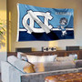 UNC Tar Heels Logo Flag