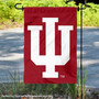IU Hoosiers IU Logo Garden Flag