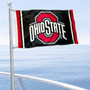 OSU Buckeyes Black Boat Flag