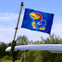 KU Golf Cart Flag