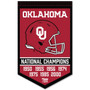 Oklahoma Sooners Football National Champions Banner