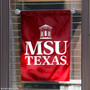 Midwestern State University Academic Logo Garden Flag