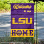 Louisiana State LSU Tigers Welcome To Our Home Garden Flag