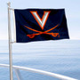 Virginia Cavaliers Boat and Mini Flag