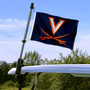 Virginia Cavaliers Boat and Mini Flag