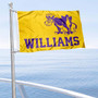 Williams College Ephs Boat and Mini Flag