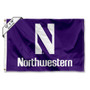 Northwestern Wildcats Boat and Mini Flag