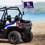 Northwestern Wildcats Boat and Mini Flag