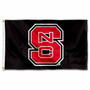 NC State Black 3x5 Flag