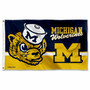 Michigan Wolverines Logo Flag