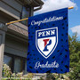 Penn Quakers Congratulations Graduate Flag