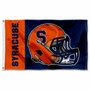 Syracuse Orange Football Helmet Flag
