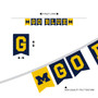 Michigan Wolverines Banner String Pennant Flags