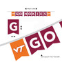 Virginia Tech Hokies Banner String Pennant Flags