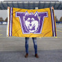 Washington Huskies Throwback Vault Logo Flag