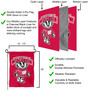 Wisconsin Badgers Yard Flag