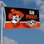 Oklahoma State Cowboys Go Pokes Flag