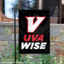 Virginias College at Wise Cavaliers New UVA Wise Logo Garden Flag
