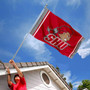 Sacred Heart Pioneers Logo Flag