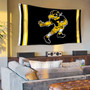 Iowa Hawkeyes Throwback Vault Logo Flag