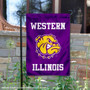 Western Illinois Leathernecks Garden Flag