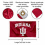 Indiana Hoosiers College Flag