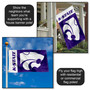 Kansas State University 3x5 Flag