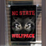 North Carolina State Wolfpack Eyes Garden Flag