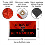 Texas Tech Red Raiders Hand Signal Flag